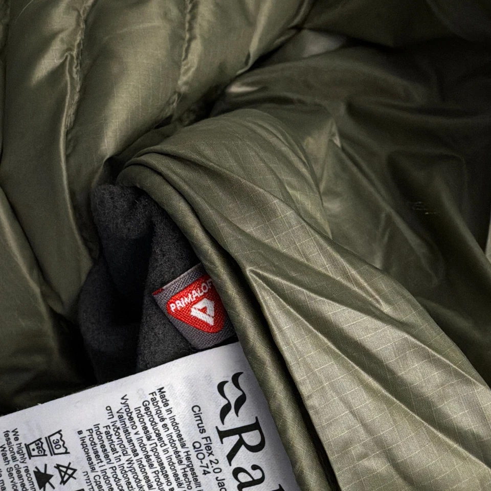 Rab Cirrus Flex 2.0 Jacket Men’s Size Medium Primaloft Green - Image 4 of 4