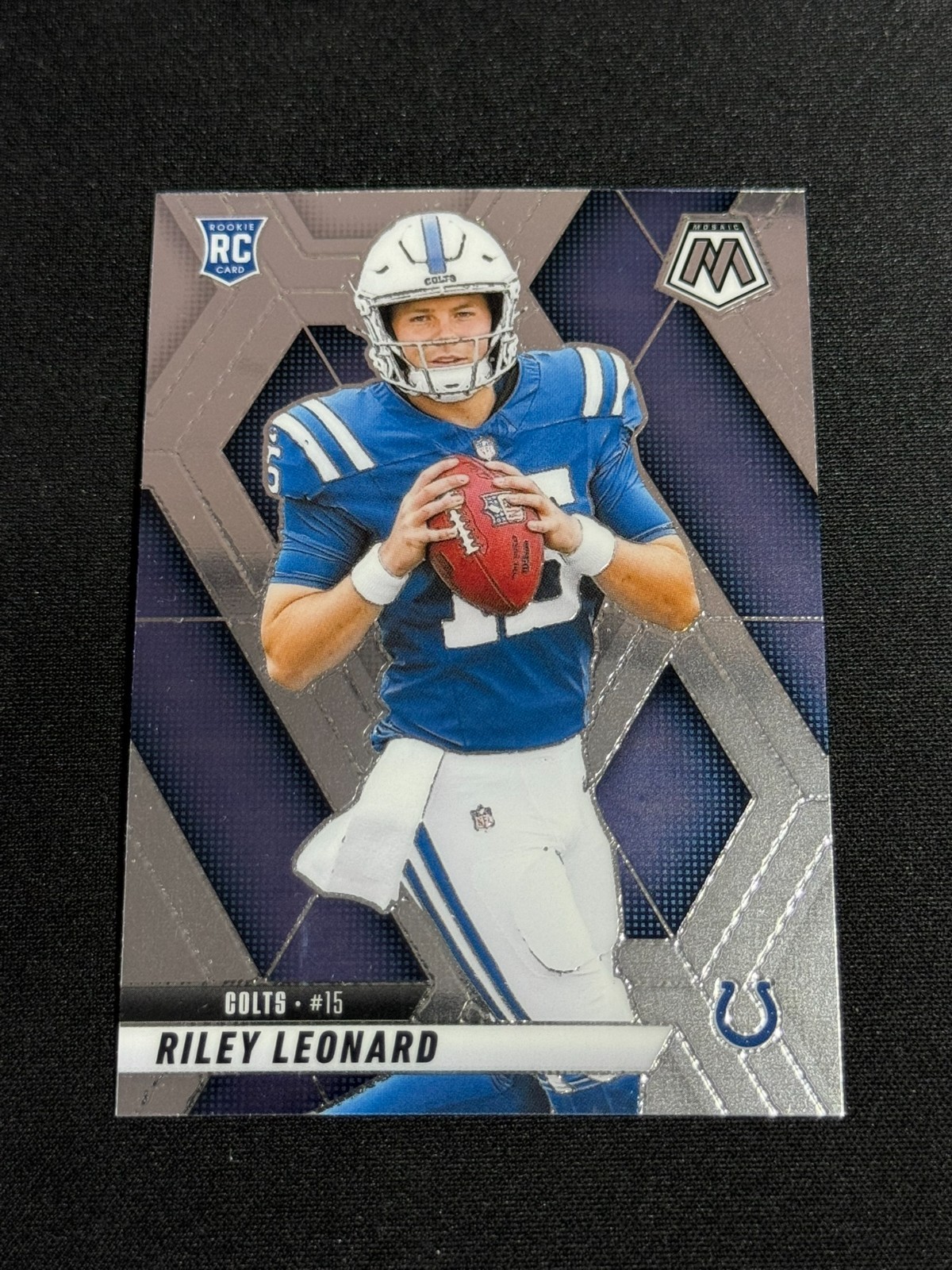 2025 Panini Mosaic RILEY LEONARD Rookie RC Indianapolis Colts #372
