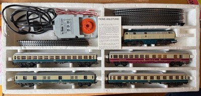 LIMA Startpackung Schnellzug Beige Ozeanblau Spur H0 in OVP