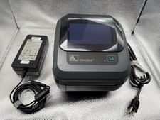 Zebra GX430d Thermal Label Printer 300Dpi USB Ethernet - UPS - Working Great