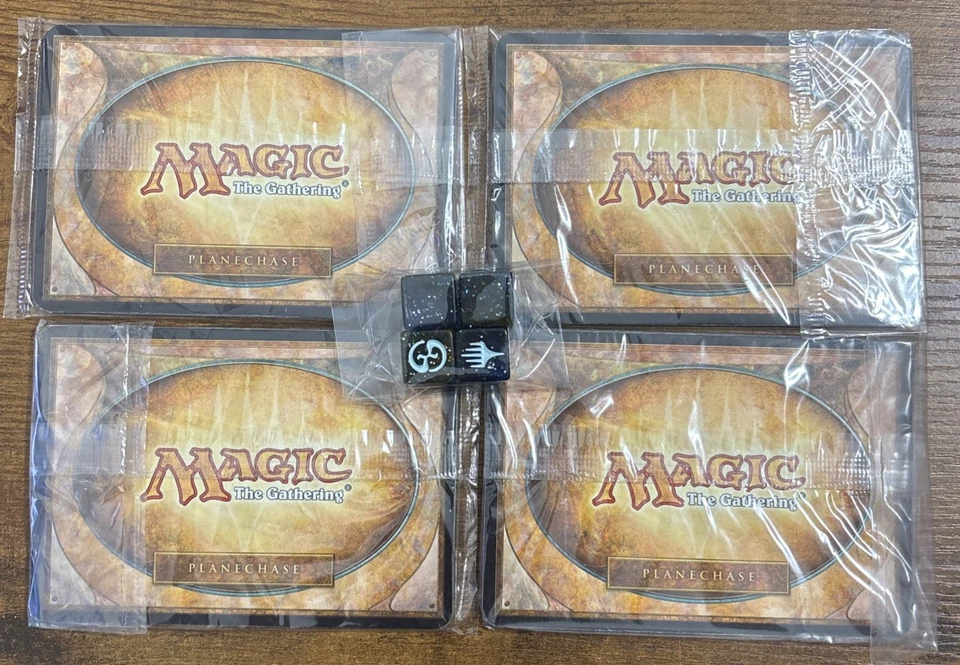 MTG Magic Doctor Who Planechase 40 Planes Complete Set Sealed +4 Planar Dice - Image 2 of 2