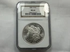 1881 S Morgan Silver Dollar NGC MS64