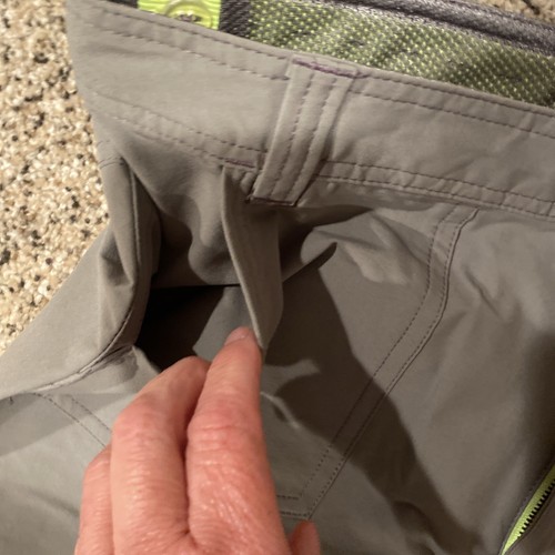 The North Face Pants Youth Boys XL Gray Zip Shorts Nylon Convertible Hiking - Picture 5 of 9