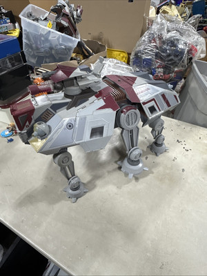 Star Wars Clone Wars AT-TE Walker 2008 Incomplete SH #1