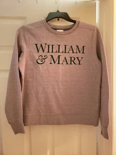 WILLIAM & MARY GRAY SWEATSHIRT -J. AMERICA -SIZE SMALL