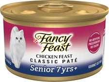 Purina Wet Senior Cat Food 7 Years plus Chicken Feast Pate - (Pack of 24) 3 Oz. 7.59 per gallon