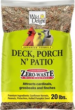 Deck Porch N' Patio No Waste Bird Food 20 lb- 374200 ,Tan
