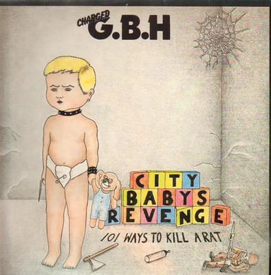Charged G.B.H City Babys Revenge NEAR MINT Roadrunner Records Vinyl LP