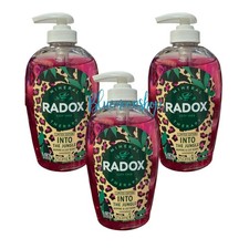 3 x 250ml Radox Jungle Jasmine & Lily Scent Hand Wash - Limited Edition  19.99 per litre