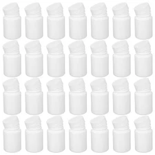  100 Pcs Portable Pill Bottle Vitamin Container Empty Medicine Bottles Leakproof