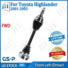 OE Front Left Driver CV Axle Shaft For 2001 02 03 Toyota Highlander V6-3.0L FWD