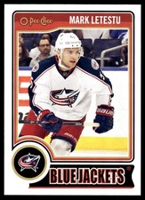 2014-15 O-Pee-Chee #15 Mark Letestu Columbus Blue Jackets Hockey Card