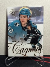 2025-26 Upper Deck FLEER FLAIR Hockey LUCA CAGNONI #176 ROOKIE