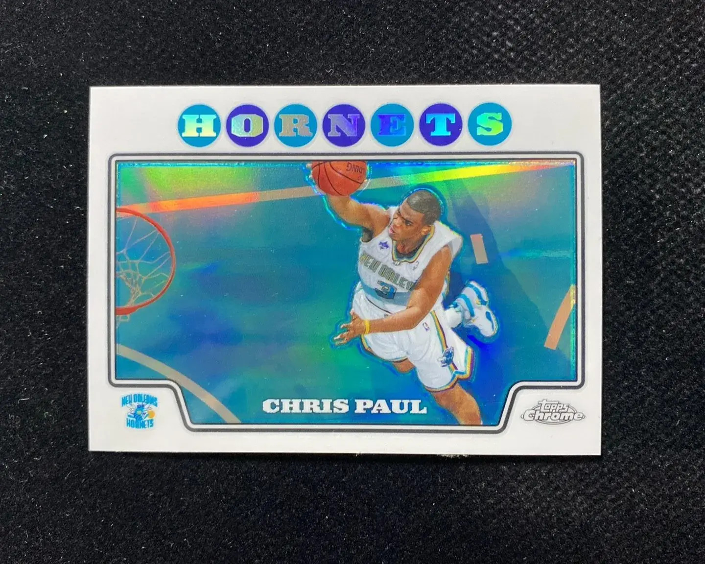 2008-09 Topps Chrome Chris Paul #1 Refractor Hornets AC16