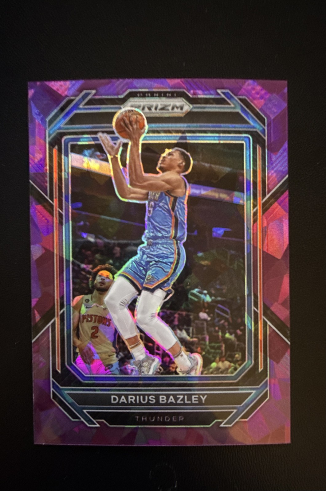 2022-23 Panini Prizm - Darius Bazley #51 Purple Ice Prizm /149