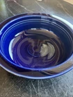 Fiesta Cobalt Blue 8 1/4" Serving Bowl Rimmed Perfect