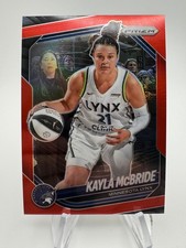 2025 WNBA Prizm KAYLA MCBRIDE Red Prizm /299 #45