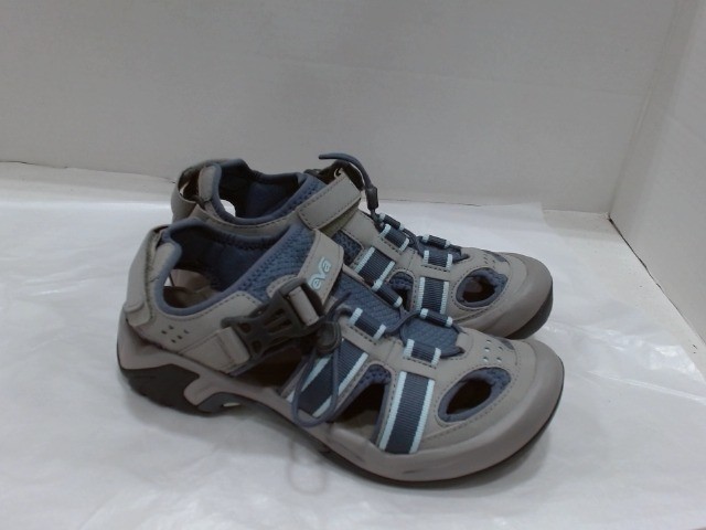 Teva Womens Omnium Sandals Slate Size 7 Preowned Excellent Condition