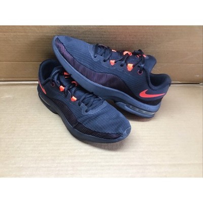 Nike Air Max Advantage 2 Black Crimson Men's 9.5 Running Shoes Women 11