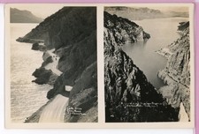 wd2 Vintage  Wyoming Cody Road Shoshone Dam 667a