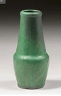 New ListingArts & Crafts Weller Bedford Matte Green Vase c1910