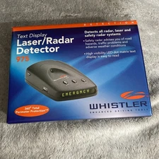 Whistler 975 Road Laser & Radar Detector Unit