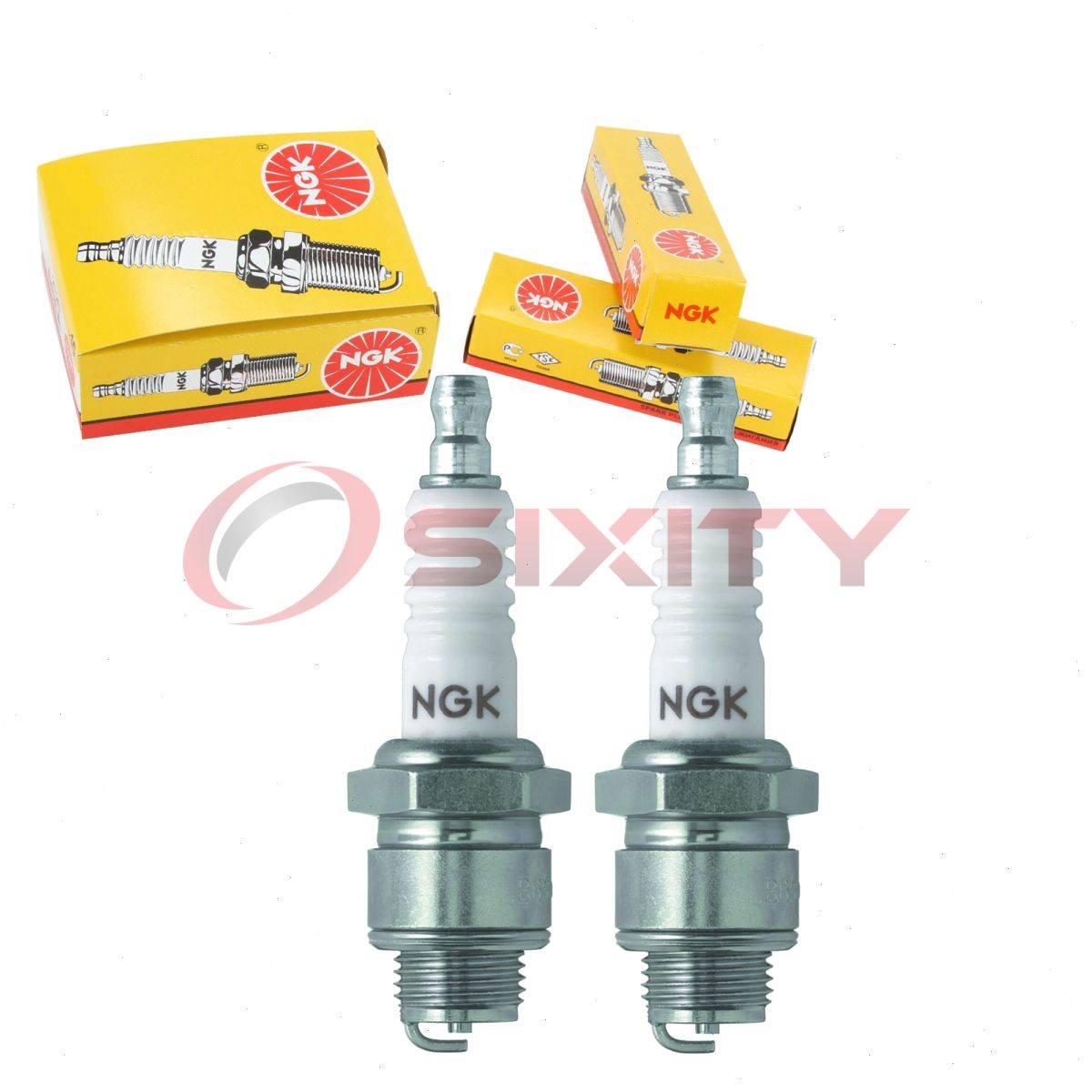 2 pc NGK 93324 B6S BLYB Standard Spark Plugs for W8EC W8E W7EC W7E W20S-U gb