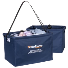 TinkerHome Collapsible Hanging Laundry Basket