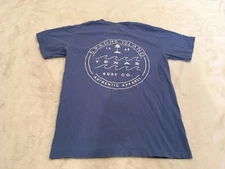 South Padre Island Texas TX Surf Co Authentic Apparel Pocket Tee Comfort Colors