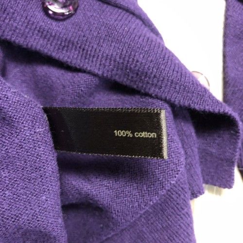 THE LIMITED Button Down V-Neck Purple Cardigan Knit Sweater Women's Size Medium - Picture 8 of 11