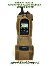 NOS MARSOC THALES AN/PRC-148 RADIO HOLSTER / POUCH - COYOTE BROWN