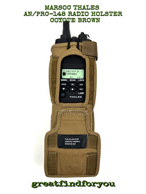 NOS MARSOC THALES AN/PRC-148 RADIO HOLSTER / POUCH - COYOTE