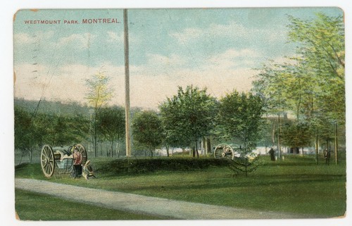 Westmount Park MONTREAL Quebec Canada 1909 Montreal Import Co. Postcard 181 - Picture 1 of 2