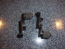 HONDA CRV GLOVE BOX DOOR DASH CLIP FASTENER HOOK STOPPER RETAINER ARM PAIR OEM