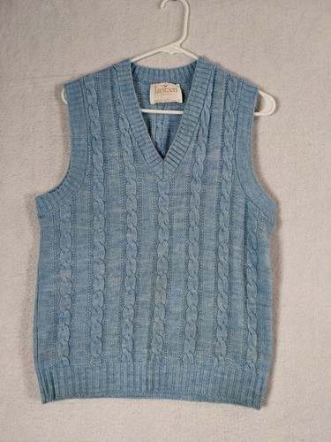Jantzen Damen Pullover Weste USA Größe M ohne Stoffetikett blau