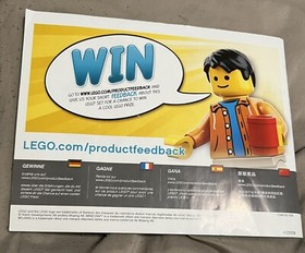 LEGO Minecraft: The Farm (21114) Box Instructions 99% Complete Pic Of Miss Parts