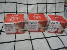 3x Nads Brazilian Bikini Wax Kit 4.9 oz Gentle On Skin NEW hair removal FREEShip