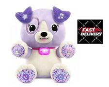 LeapFrog My Pal Violet Smarty Paws Plush, Plastic, Metal Electronic Pets Baby an