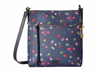New Fossil Women's Emma North South Crossbody Bags Variety Colors