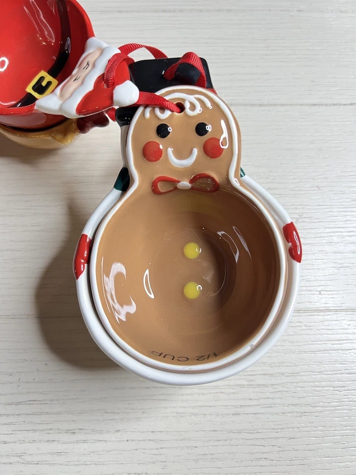 St. Nicholas Square Ceramic Measuring Cups & Spoons - Image 3 of 4
