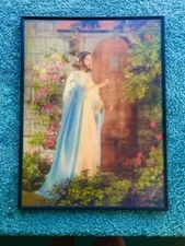 3-D VINTAGE MID CENTURY RELIGIOUS JESUS PICTURE ART