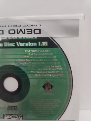 Playstation Kiosk Demo Disc Version 1.18 Factory Sealed | eBay
