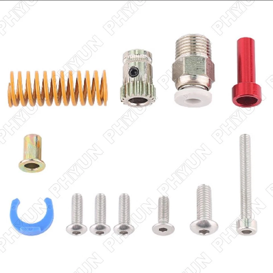 1x Kit de extrusora de doble engranaje para impresora 3D CR-10S CR10S Pro Ender 3/3 Pro Foto 3 de 4