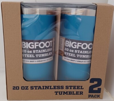 2-PACK 20oz Tumbler Stainless Steel Sip/Lid Double Wall Vacuum Insulated Mug Cup