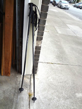 Kerma Vector Black Ski Poles 46