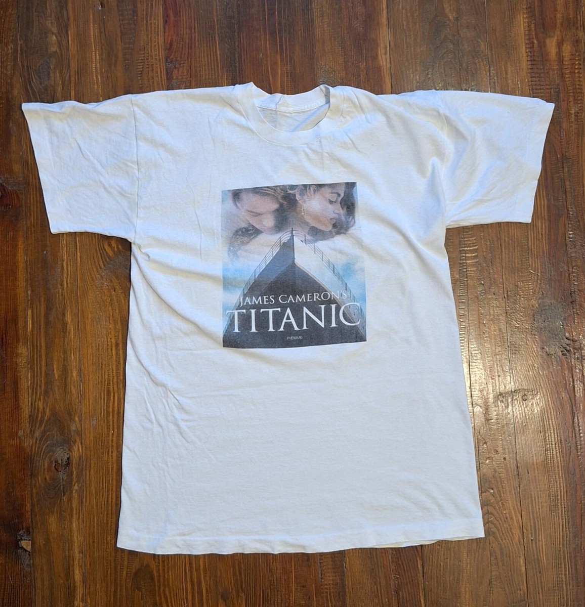 Titanic Piemme vintage Movie t shirt single stitch tee VTG rare