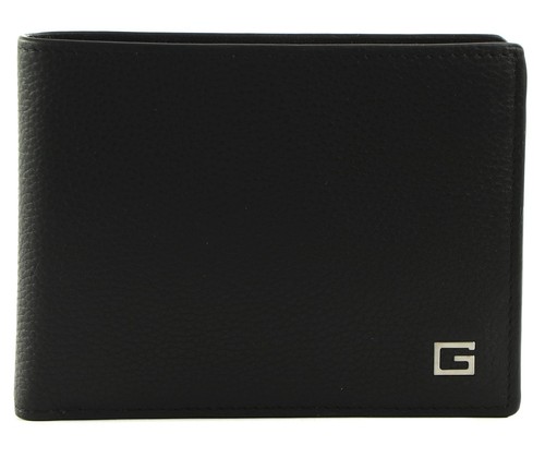 GUESS New Zurico Billfold With Coin Pocket billetera negra nueva - Imagen 3 de 4