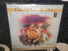 The Bridge On the River Kwai Widescreen Laserdisc LD William Holden Free Ship 50
