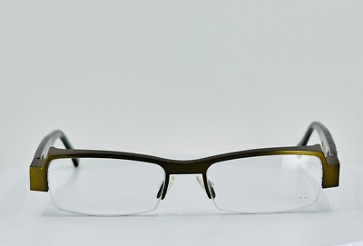 THIERRY LASRY HARRY LARY'S GALAXY 456 Olive Polygon Eyeglasses 51-17-145 B:27