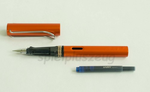 LAMY Al-Star Füller 042 COPPER ORANGE Federstärke M NEU - Picture 2 of 4